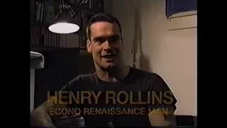 1991 Henry Rollins Interview on hard rock, music industry, corrupt cops and alcohol