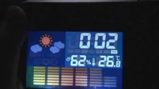 Daza Reloj Proyector Estacion Metereologica FAIL