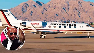 Inside Floyd Mayweather's Custom $60 Million Private Jet