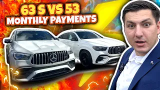 Mercedes GLE 53 AMG Coupe VS GLE 63 s AMG Coupe Review / Monthly Payments