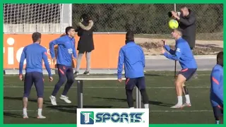 EXCLUSIVA: El ENTRENAMIENTO de Héctor Herrera y el Atlético de Madrid antes de ENFRENTAR al Sevilla