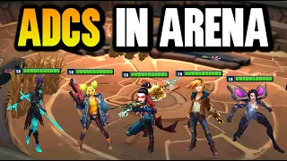 WE PLAYED 5 ADC CHAMPS IN THE NEW ARENA MODE... THIS IS HOW IT WENT