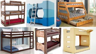 Wood bunk bed ideas 2 /wood frame bunk bed ideas /Kids beds ideas/Make money building bunk bed ideas