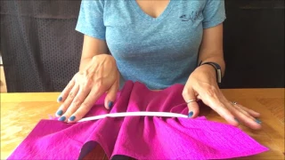 Really Simple Ruching Technique with Elastic Beginner Sewing Tutorial for Ruffles