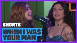 Priscilla e Carol Biazin cantam WHEN I WAS YOUR MAN, do BRUNO MARS | TVZ Priscilla | #Shorts