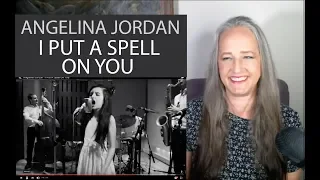 Voice Teacher Reaction to Angelina Jordan  -  I Put a Spell On You