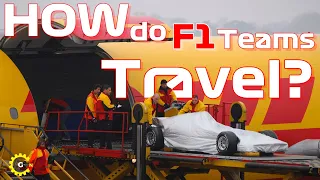 How Do Formula 1 Teams Travel Around The World? ▶ The Crazy Logistics of F1