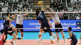 USA vs CANADA   3rd set   [Men's Volleyball 2022]