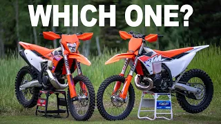 Which Should you BUY?? | 2024 KTM XC vs XC-W