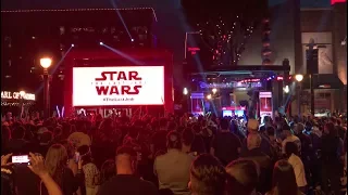 The Last Jedi Trailer at Downtown Disney