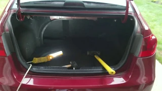 REAR DECK TRUNK RATTLE FIX 2010 HYUNDAI ELANTRA