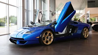 CHECK OUT This $3.4M Ad Personam Lamborghini Countach LPI 800-4 In Blu Nethuns!