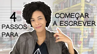 PASSE SUA IDEIA PRO PAPEL AGORA! COMO COMEÇAR A ESCREVER UM LIVRO EM 4 PASSOS