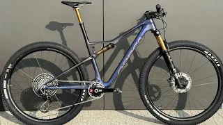 Prezentacja Orbea Oiz M-LTD Sram XX SL 2023 Carbon XC Fully Raw Tanzanite Carbon