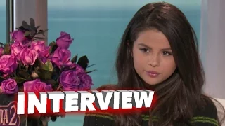 Hotel Transylvania 2: Selena Gomez "Mavis" Official Movie Interview | ScreenSlam