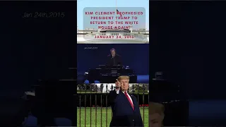 Kim Clement Prophecy - Trump Called To Return To The White House #shorts