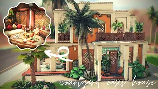 Courtyard Oasis House | The Sims 4 | Speed Build