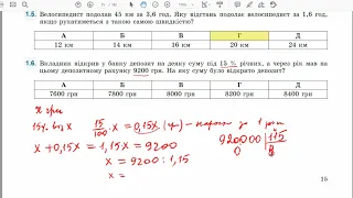 Алгебра 11 клас Повторення Відношення  Пропорції  Відсотки