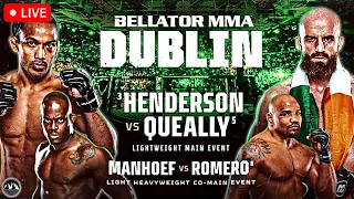 BELLATOR 285: Henderson vs. Queally & Romero vs. Manhoef | Fight Companion | MMA LIVE STREAM DUBLIN