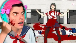 JEAN joga TERROR JAPONÊS com YANDERE BIZARRA | Yandere Simulator