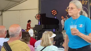 Emmet Cohen Trio at the Newport Jazz Festival, July 31, 2022