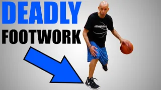 See How FAST This Improves Your Dribbling FOOTWORK! Dribble A Basketball Better (Reaction Workout 5)