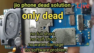 jio phone dead solution||jio phone f211s dead solution||no full short|no half short|no water damage