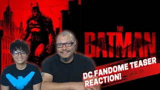 THE BATMAN DC FANDOME TEASER TRAILER - REACTION!