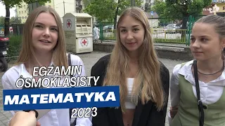 Egzamin ósmoklasisty 2023: Matematyka. Opinie uczniów