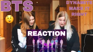 BTS (방탄소년단) Dynamite + Make It Right | iHeartRadio Music Festival 2020 (REACTION)