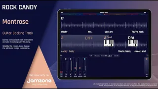 Guitar Backing Track | Rock Candy - Montrose