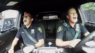 NYPD respond to Boston 'cop pool karaoke,' sings  Katy Perry's 'Firework'