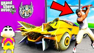 Franklin Stealing EVERY GOD CAR From DEALERSHIP in GTA 5 | SHINCHAN and CHOP