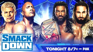 Cody Rhodes & The Rock vs Roman Reigns & Seth Rollins - WWE 2024