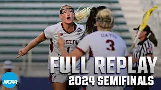 Boston College vs. Syracuse: 2024 NCAA DI women's lacrosse semifinals | FULL REPLAY