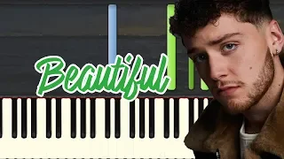 🎹Bazzi feat. Camila Cabello - Beautiful (Piano Tutorial Synthesia)❤️♫