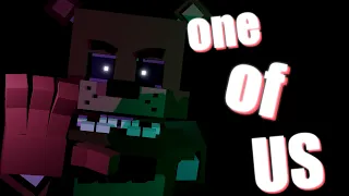 "One Of Us" / Fnaf minecraft animated music video (song by NightCove _theFox)