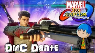 Marvel vs Capcom: Infinite - Dante Nephilim Costume Gameplay