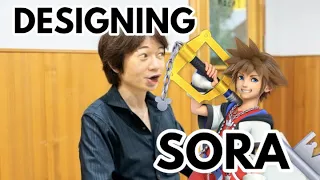 Sakurai when designing Sora in Ultimate