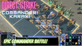 Starcraft 2 Direct Strike Commander: Epic Commander Battle!