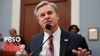 WATCH LIVE: FBI Director Wray appears before House committee to discuss agency budget