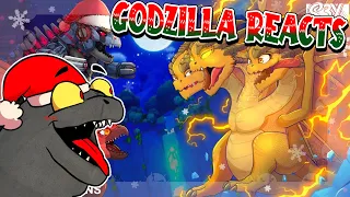 Godzilla Reacts To Baby King Ghidorah, Mecha Godzilla vs. Rodan – Animation 8