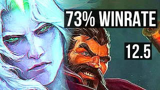 VIEGO vs GRAVES (JNG) | 17/1/8, 73% winrate, Legendary, 6 solo kills | KR Challenger | 12.5