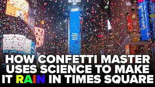 Confetti Master of Times Square shares the art and science behind his New Year's paper blizzard