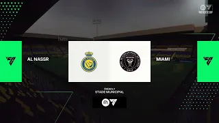 Al Nassr vs Inter Miami | friendly match | Ronaldo vs Messi | FIRST GAME | FC 24