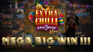 EXTRA CHILLI EPIC SPINS LIVE BIG WIN! FREE SPINS BONUS X30! NEW GAME SHOW BITCOIN CASINO EVOLUTION!