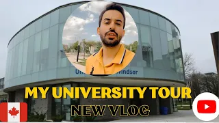 Here’s the vlog of my university tour in Canada #windsor #universityofwindsor #vlog #canada 🇨🇦