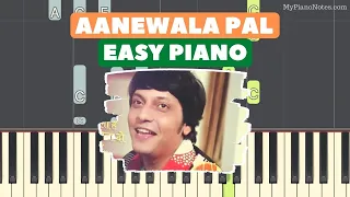 Aane Wala Pal Piano Tutorial | For Intermediate Level Piano Players | Golmaal Song