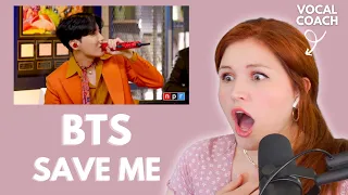 BTS "Save Me" I Vocal Coach Reacts!