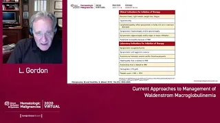 Current Approaches to Management of Waldenström Macroglobulinemia